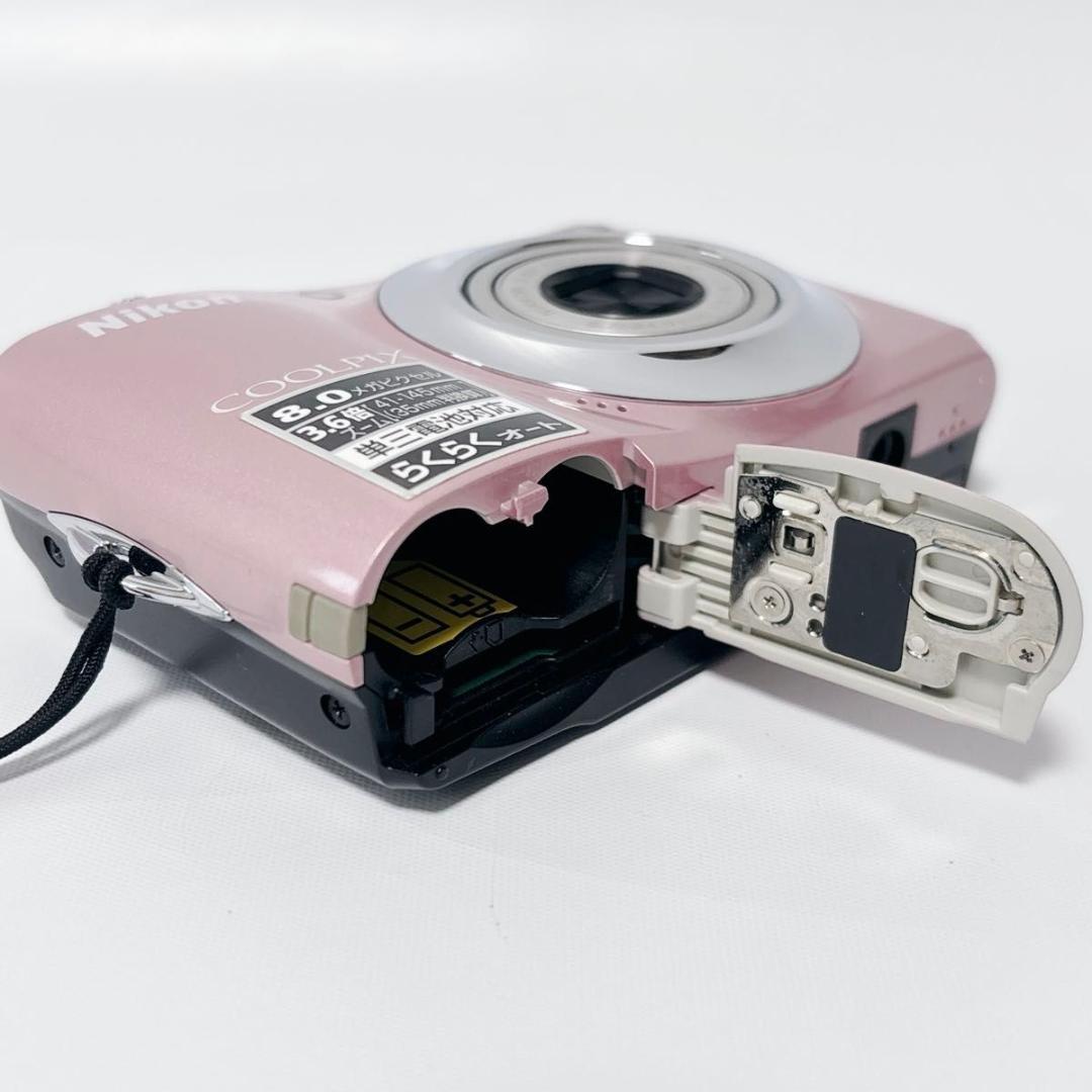 Nikon COOLPIX L21 ピンク 乾電池式 単三電池 美品 動作確認済 - メルカリ