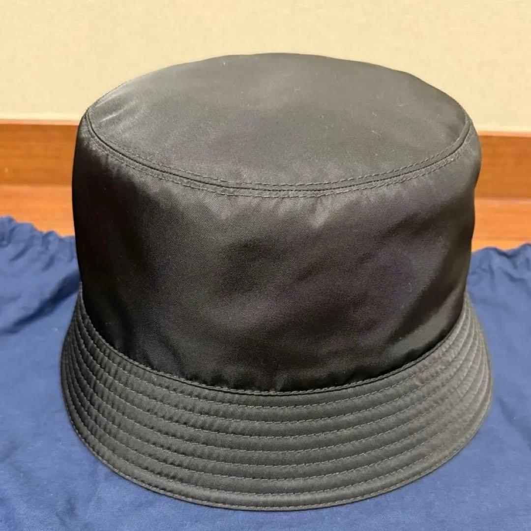 極美品】 PRADA プラダ バケットハット 帽子 - メルカリ