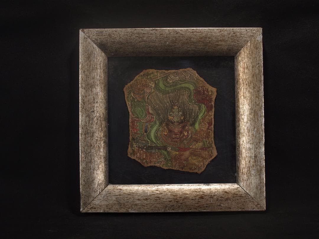 中国唐時代　敦煌莫高窟壁画 彩絵　人物像 発掘品 AK1908A6-1 中国唐時代 敦煌莫高窟壁画 彩絵 人物像 発掘品 AK1908A6-1 | 激安通販