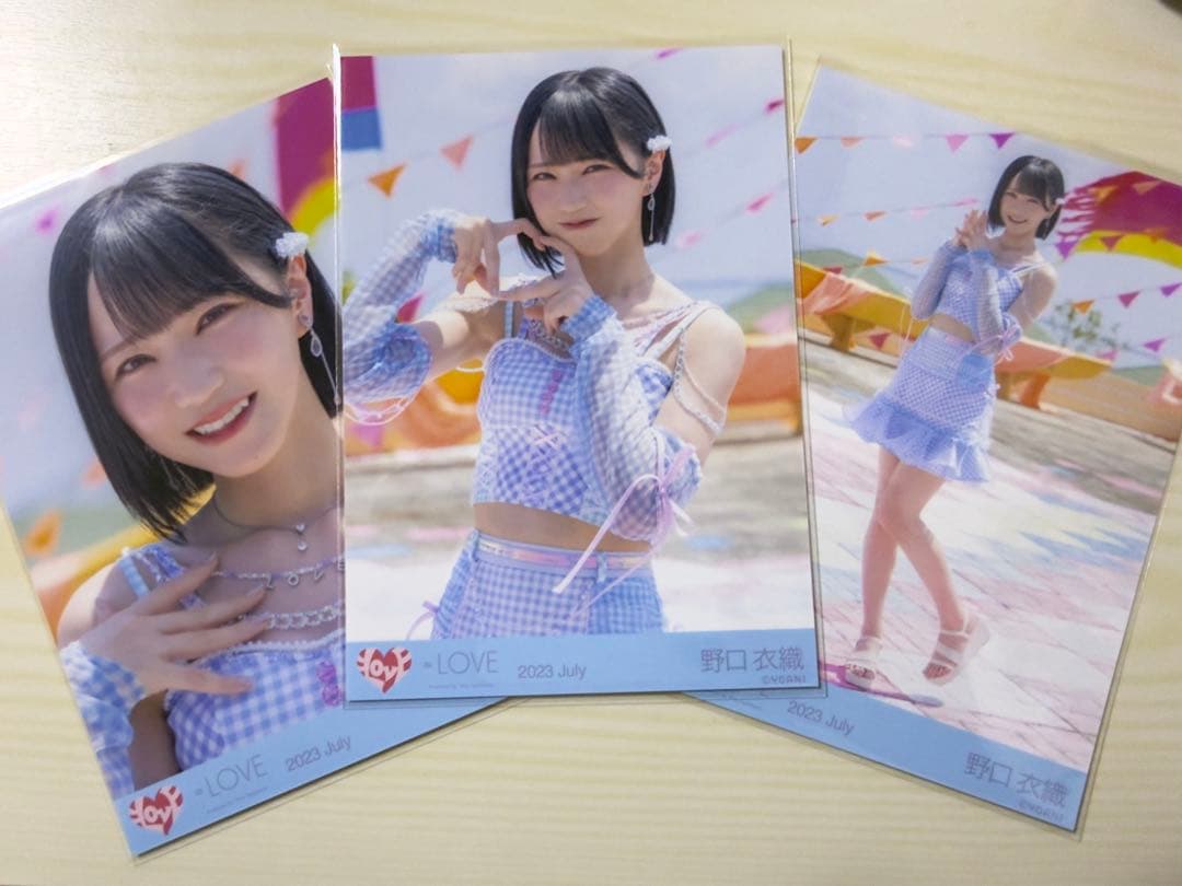 イコラブ 野口衣織 生写真 ナツマトペ歌唱衣装 コンプ - メルカリ