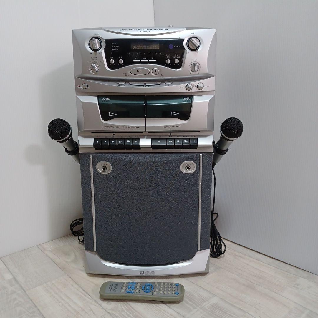 創和 DVC-W501 DVDカラオケシステム マイク2本 リモコン付き - メルカリ