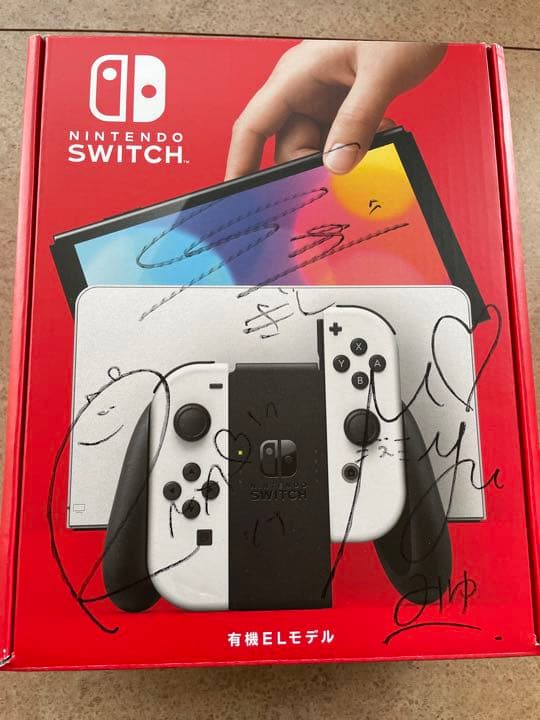 Nintendo Switch 有機EL ばんばんざいサイン入り限定品