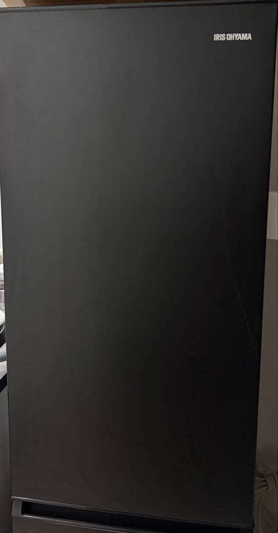 【美品】IRIS OHYAMA 冷凍蔵庫 170L 冷蔵庫 冷凍庫 ブラック IRIS OHYAMA（アイリスオーヤマ） 冷蔵庫 一人暮らし 二人暮らし 家庭