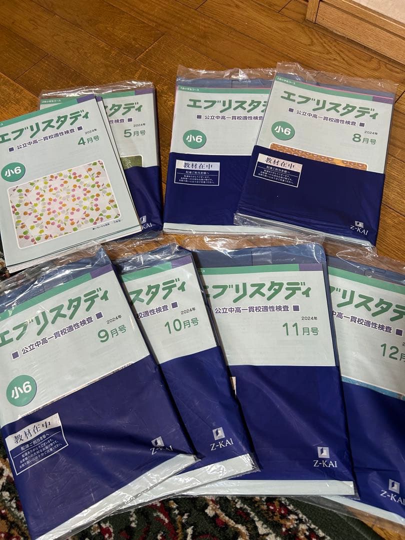 エブリスタディ　中高一貫校　小６　2024年 Z会の通信教育小学生コース（3-6年生向け）