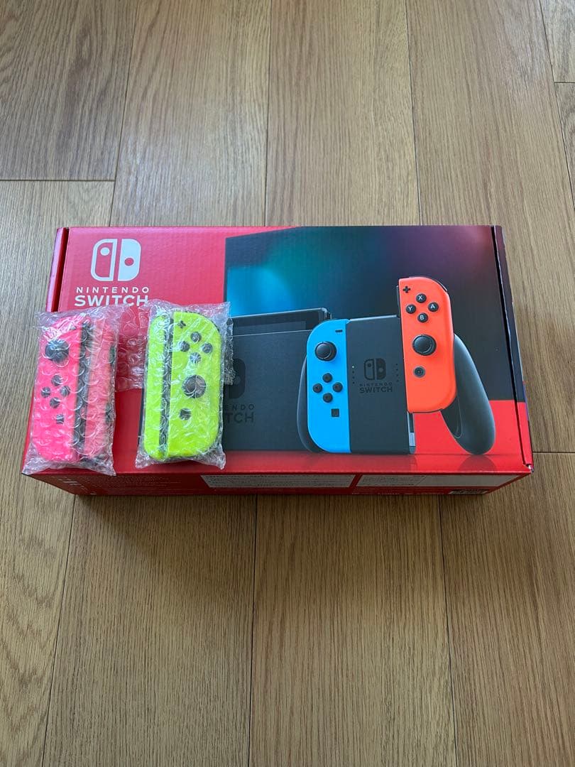 【新品同様】NintendoSwitch新モデル本体別売ジョイコン2個セット 楽天市場】【新品】Nintendo Switch Joy-Con(L)/(R) グレー新モデル