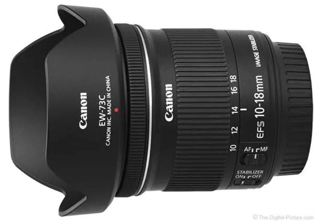 軽量超広角ズーム Canon 10-18mm IS STM ＋フード付Canon 軽量超広角ズーム Canon 10-18mm IS STM ＋フード付Canon キヤノン 超