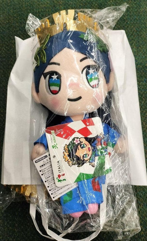 万博限定・新品 イタリア館公式マスコット『イタリアちゃん