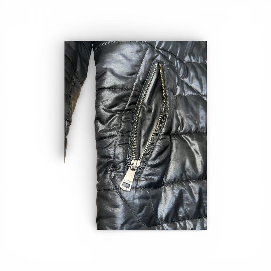 BURBERRY キルティングダウン ブラック L 短丈 Y2K - メルカリ