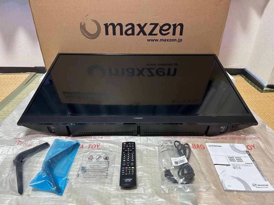 フルハイビジョン 40インチ MAXZEN＋FireTV Stick MAXZEN（マクスゼン） テレビ 40型 液晶テレビ フルハイビジョン 40V