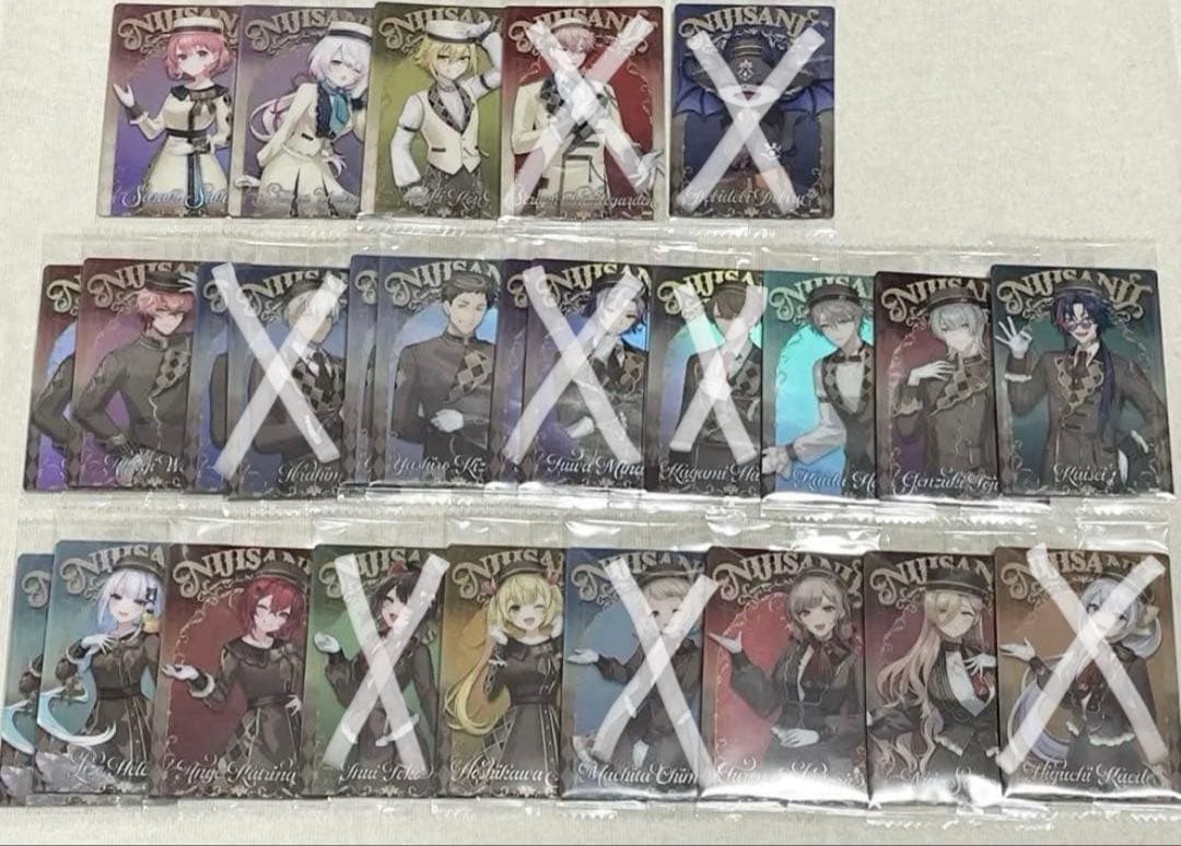 にじさんじウエハース まとめ売り 【バラ売り◎ 先着順】 - メルカリ