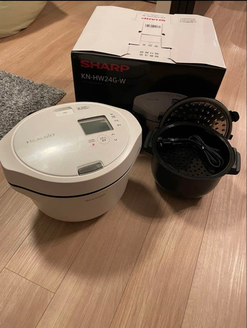 HEALSIO ヘルシオ ホットクックKN-HW24G-W おまけ 調理本付 シャープ ヘルシオ ホットクック KN-HW24G 価格比較 - 価格.com
