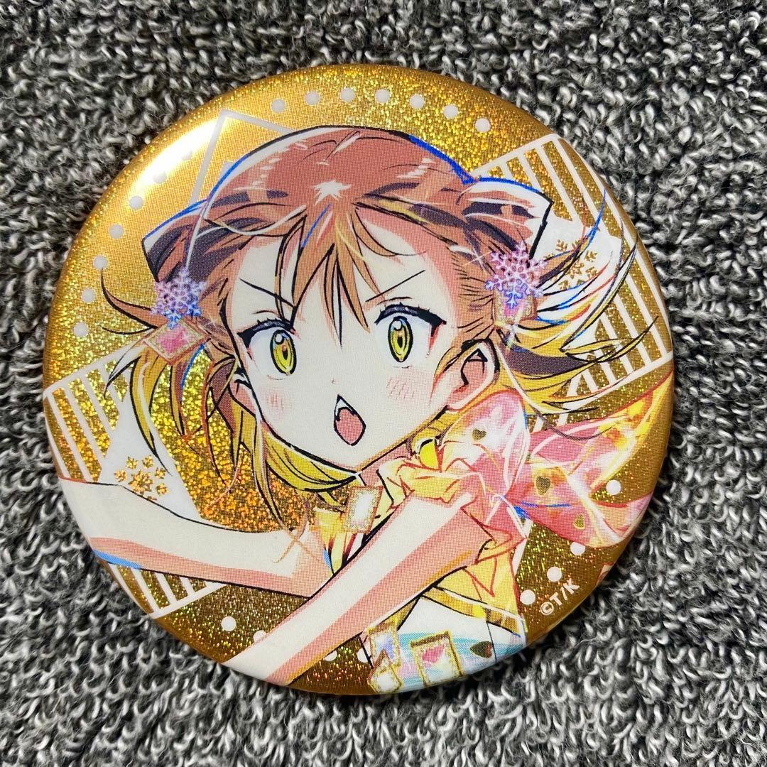 メダリスト メダリスト展 原作展示 限定 グリッター缶バッジ 三家田 涼