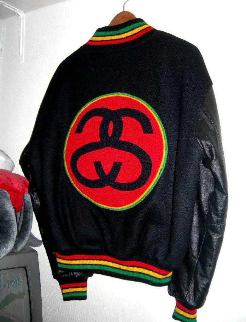 80s old stussy ラスタ スタジャン オルードステューシー - メルカリ