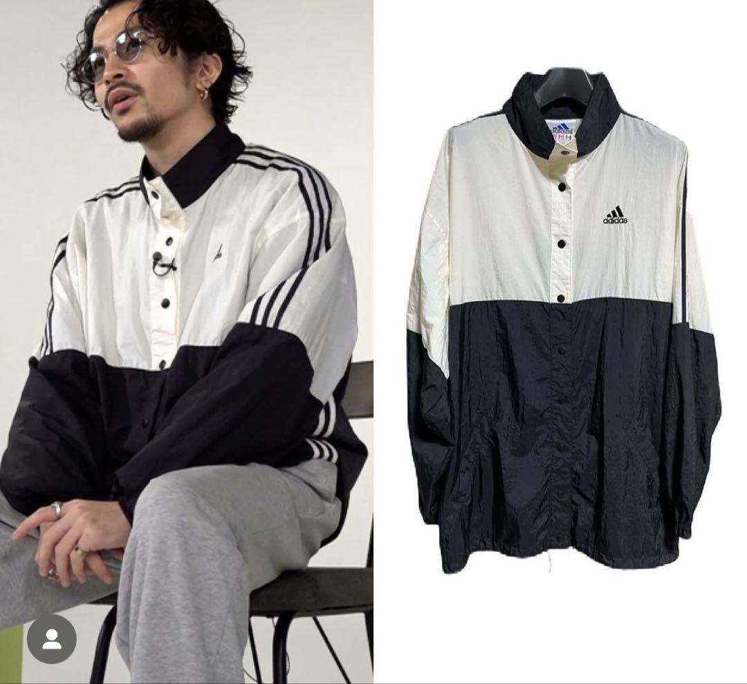 常田大希着用似 adidas 90s ナイロンジャケット - メルカリ