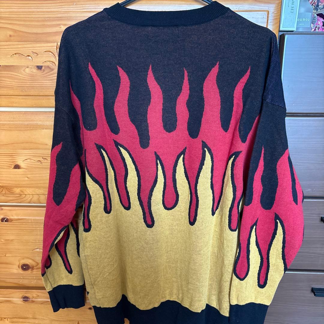 HYSTERIC GLAMOUR FIRE BEARジャカード セーター - メルカリ