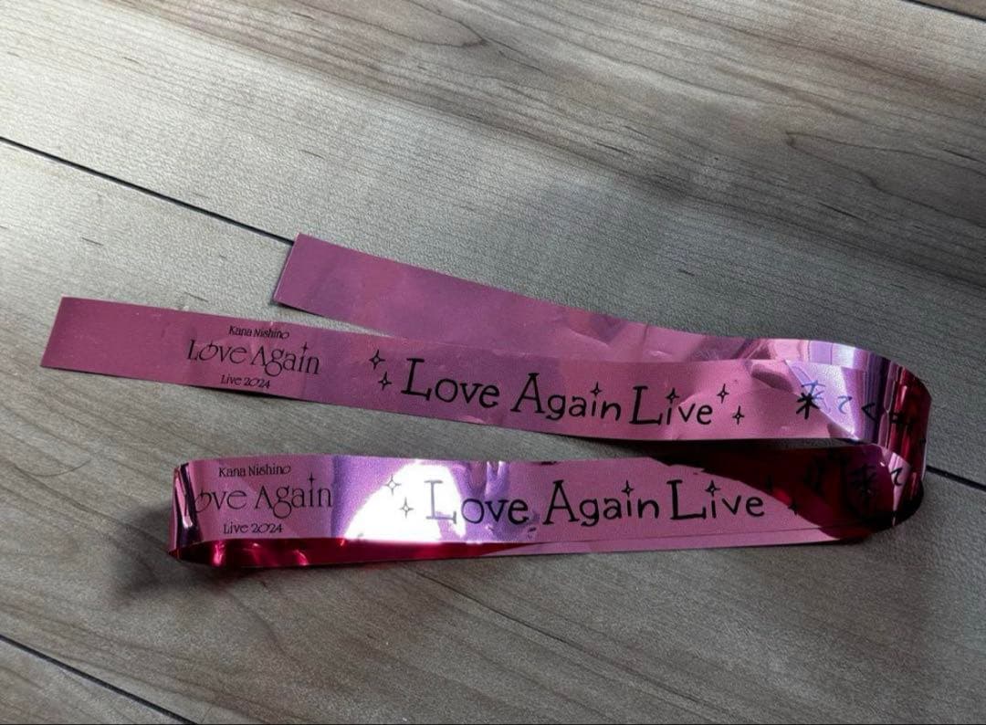 西野カナ 11/13 銀テープ - メルカリ