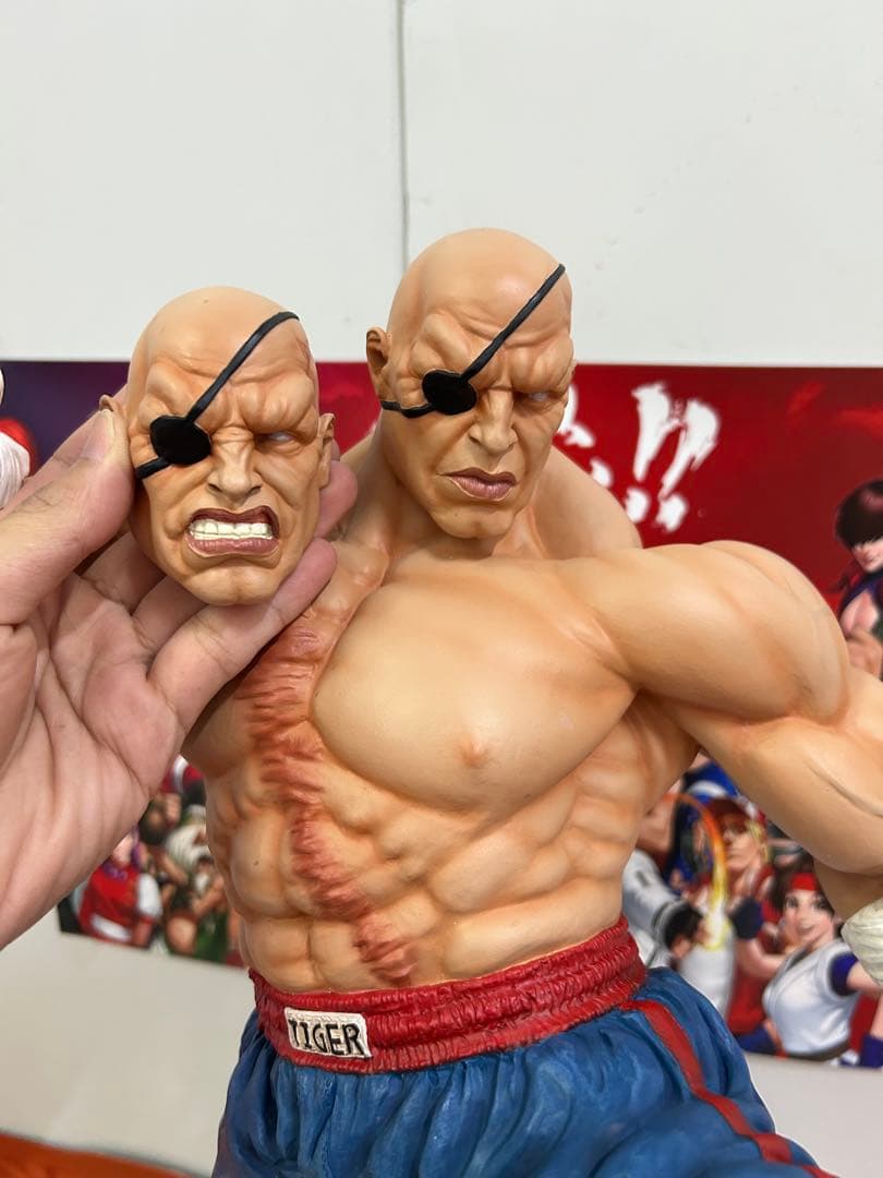 ストリートファイター FS サガット スタチュー フィギュア - メルカリ