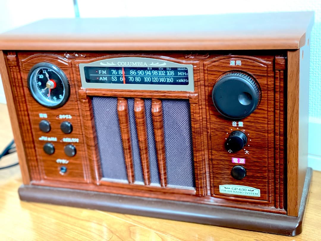 DENON GP-630 卓上型ラジオ (FM/AM) COLUMBIA - メルカリ
