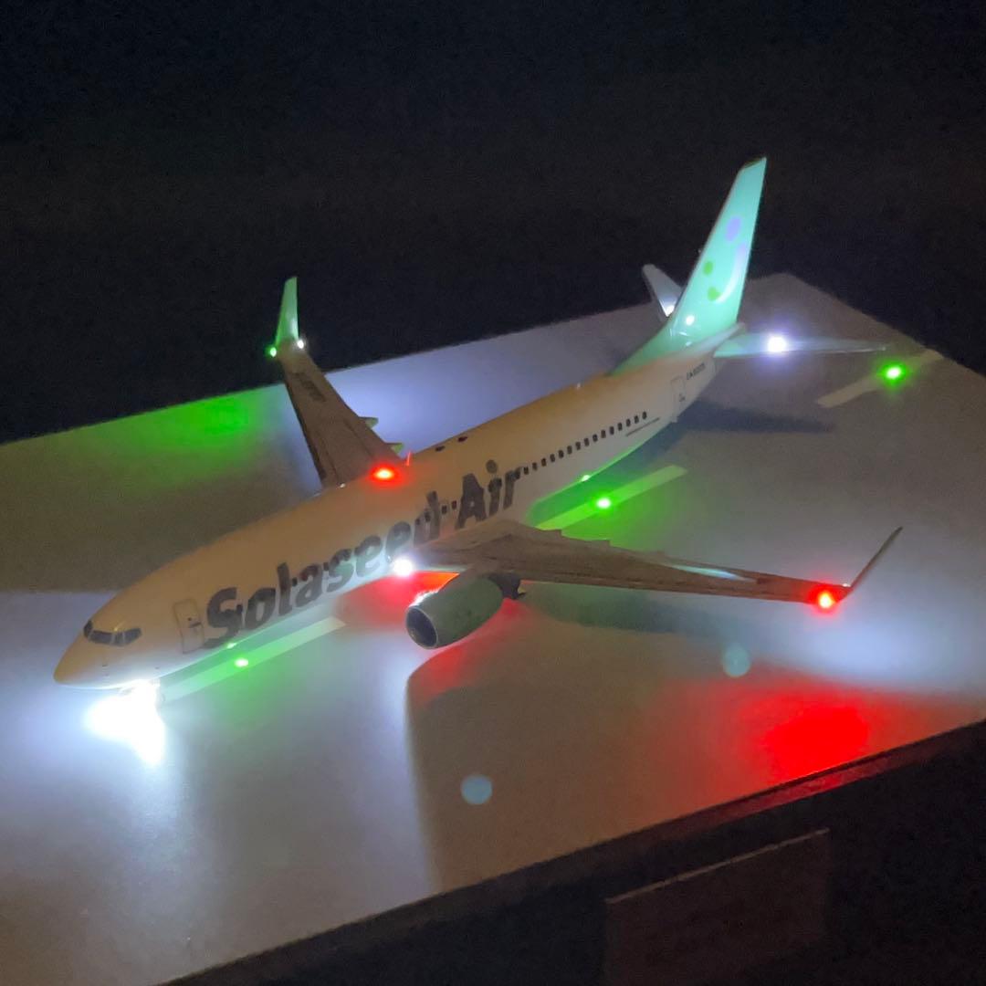 ソラシドエア Boeing737-800 1/200 電飾仕様 - メルカリ