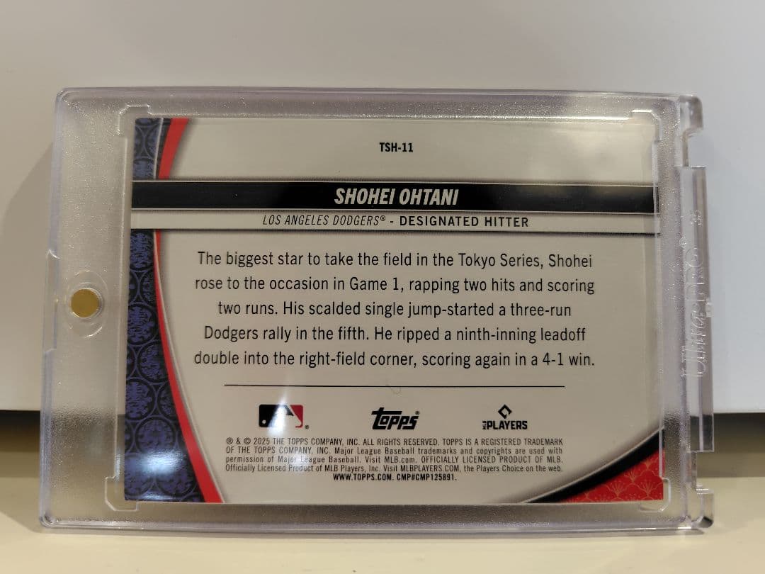 25枚限定】大谷 翔平選手日本限定インサートのシリアルカード - メルカリ
