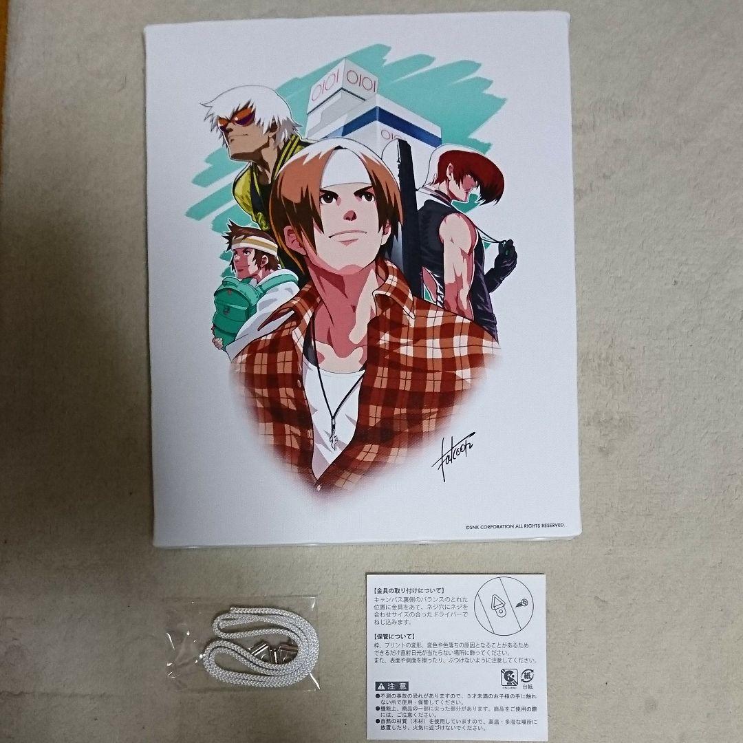 KOF イラストキャンバスボードKOF XIII GM SNK おぐらえいすけ氏 直筆