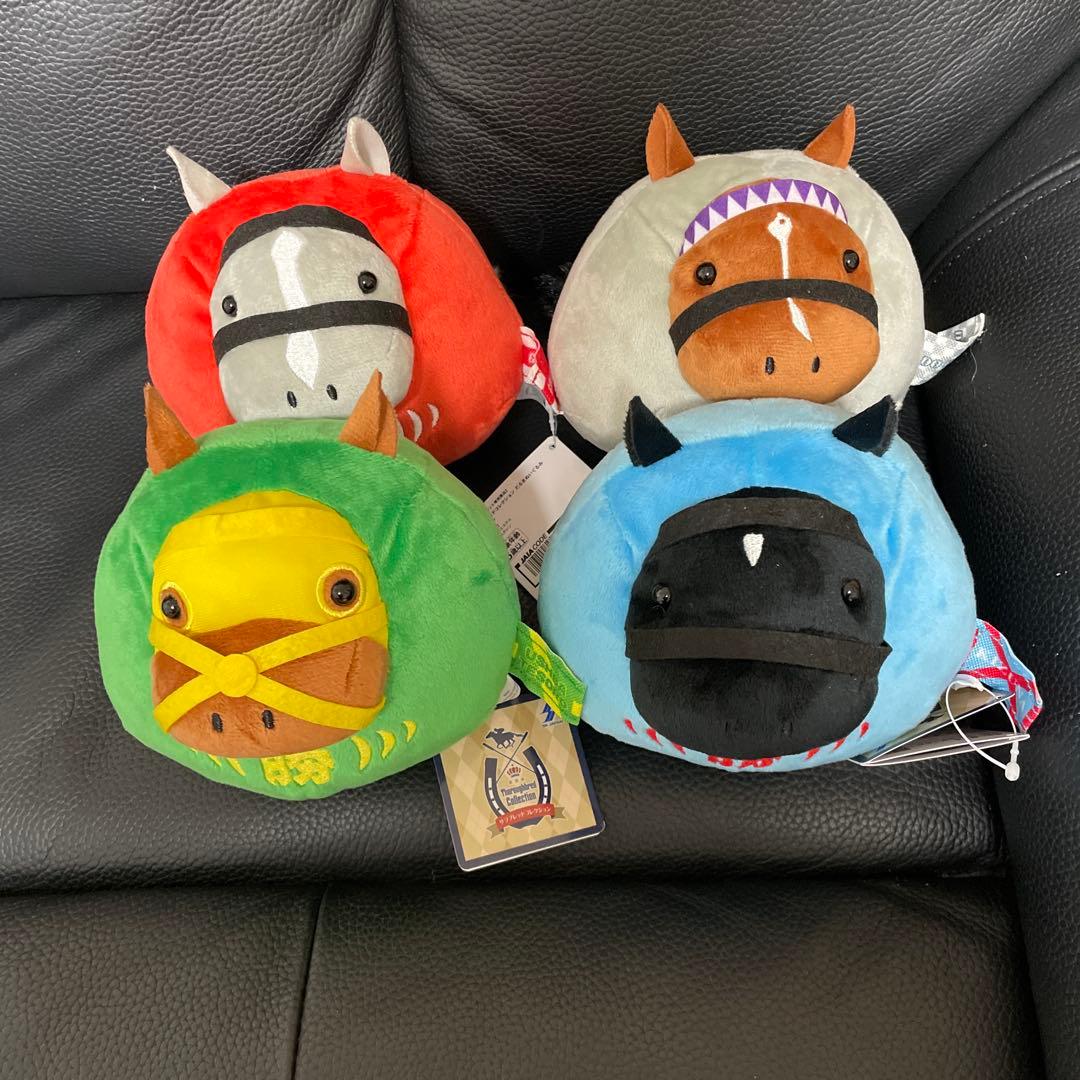 サラブレッドコレクション だるまぬいぐるみ　4種セット サラブレッドコレクション だるまぬいぐるみ ✴︎全4種セット