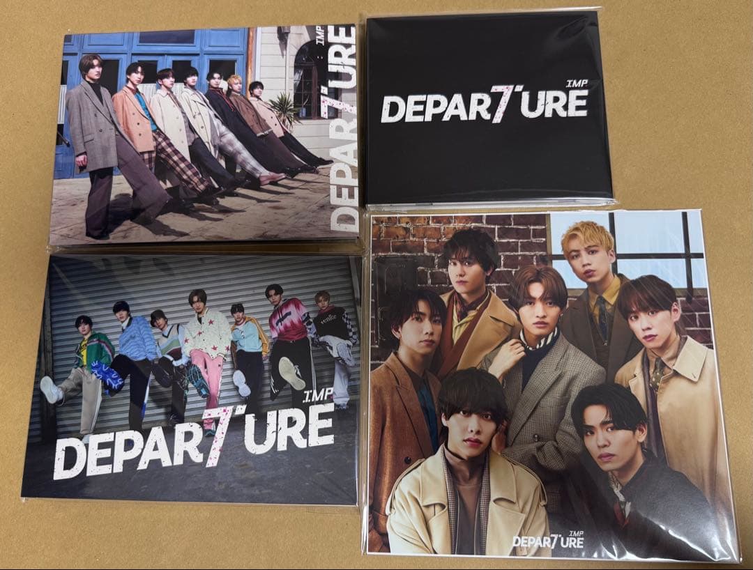 IMP. DEPARTURE ３形態 特典付き Blu-ray 3形態まとめ買い特典付》「DEPARTURE」初回生産限定盤A・初回生産限定