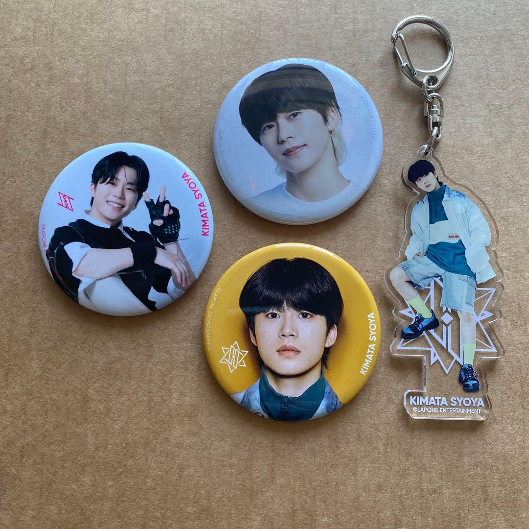 JO1 木全翔也 アクリルキーホルダー 缶バッジ タワレコカフェ - メルカリ