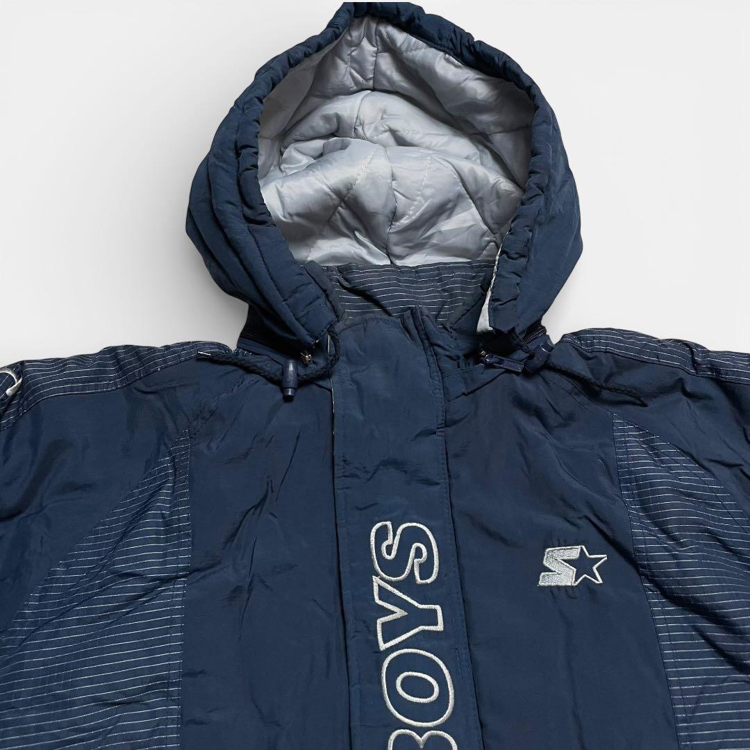 90s STARTER NFL カウボーイズ 中綿ジャケット 刺繍デザイン - メルカリ