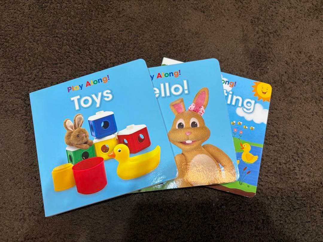 ワールドディズニーPlay Along! 幼児向け絵本セット 7冊&おもちゃ CD