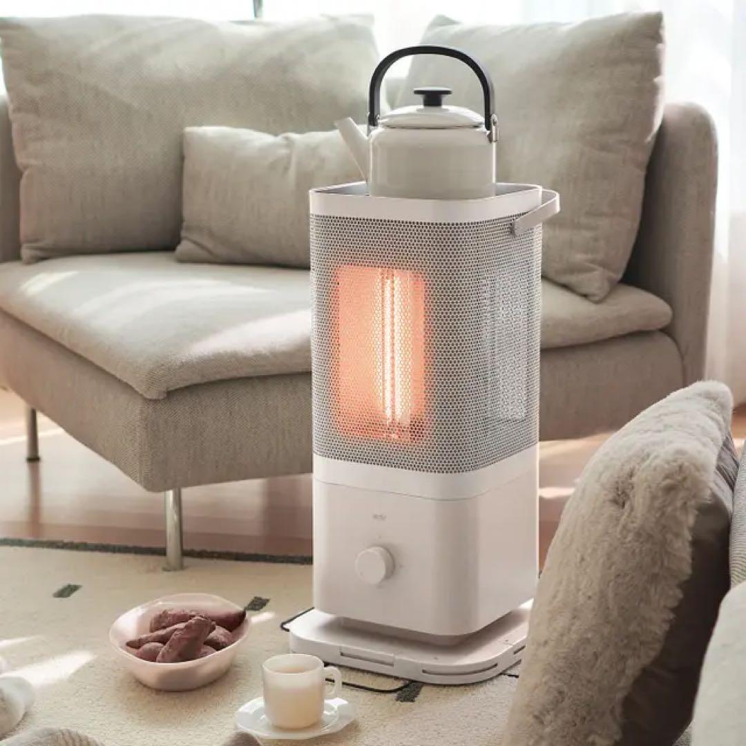 引き取りor着払い 限定】edir 3Dサラウンドカーボンヒーター ほぼ未