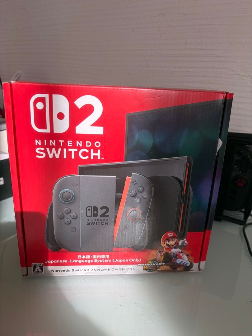 マリオカート Switch 2 本体 保護シール、ケース、お出かけケース付き マリオカート おでかけセット】Nintendo Switch 2 (日本語・国内専用