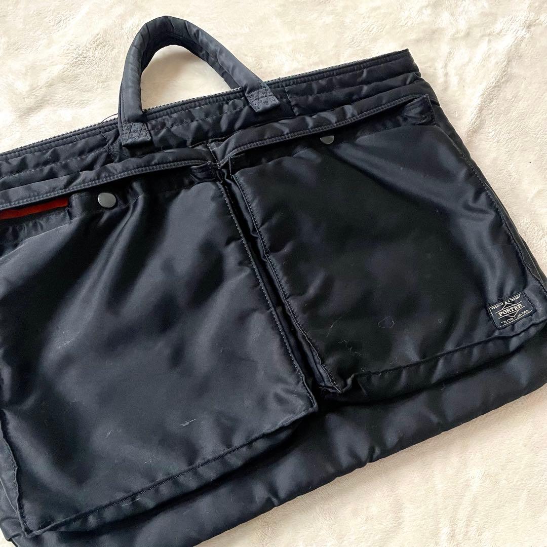 PORTER タンカー ヘルメットバッグ ブリーフケース A4 ブラック - メルカリ