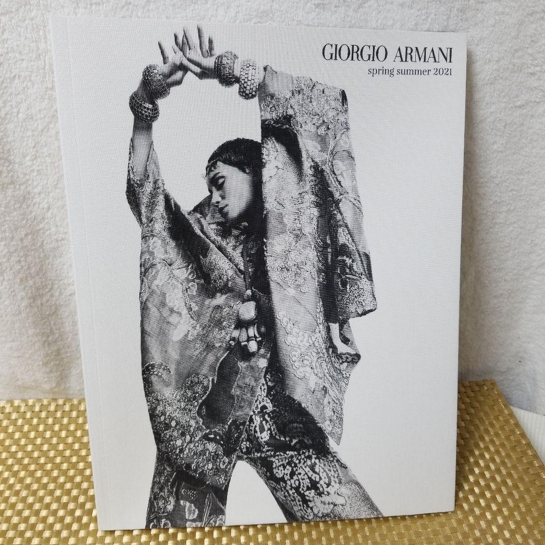 【レア非売品 】GIORGIO ARMANI　2021年春夏コレクションカタログ GIORGIO ARMANI 1997年春夏コレクションカタログ｜Peter Lindbergh