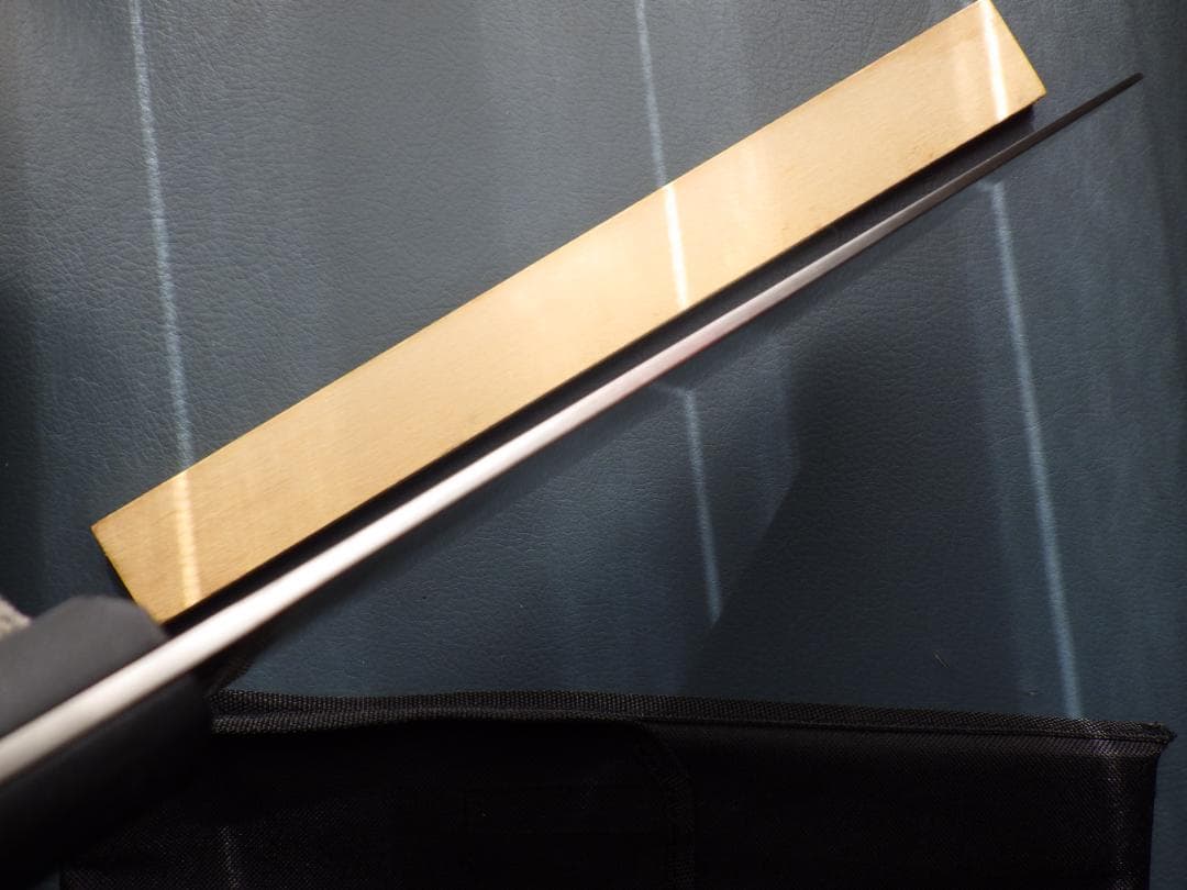 督*森様 INOX鋼/中華包丁☆正義作☆両刃手研ぎ済み・堺打刃物△記名有