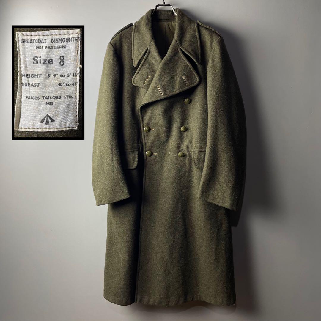 50sイギリス軍グレートコート British Army Greatcoat - メルカリ
