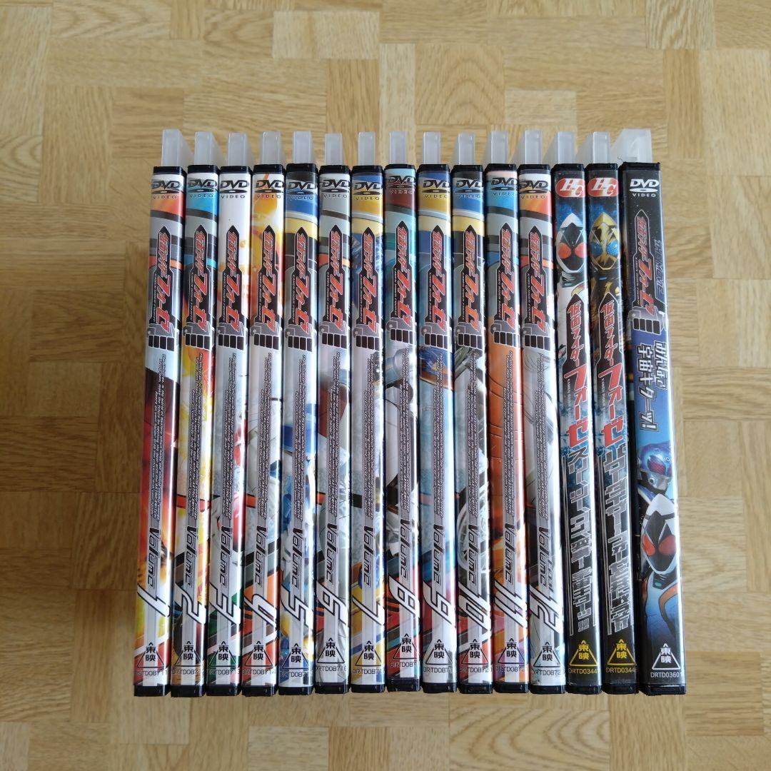 仮面ライダーフォーゼ DVD 1-12 全巻＋3枚 福士蒼汰 吉沢亮 横浜流星