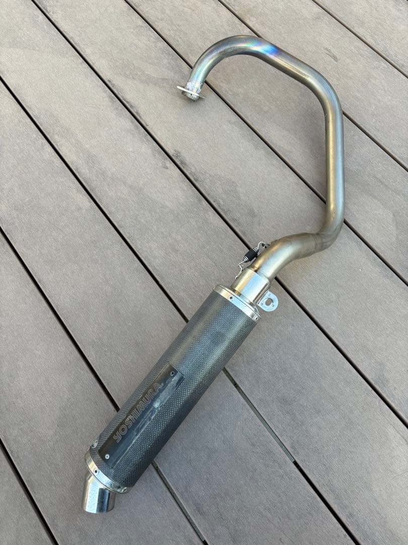 ゆ*ん様 エイプ50 エイプ100 ヨシムラ　チタンマフラー　チタンサイクロン Amazon.co.jp: ヨシムラ フルエキゾースト Ape(エイプ)100/TYPE-D