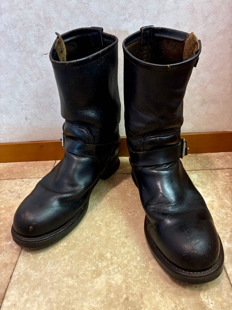 レッドウィング 2268 PT91 前期 プリントタグ エンジニア8.5D 茶芯