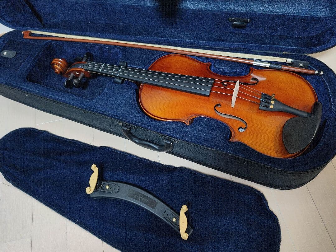 PLAYTECH PVA355 ビオラ 弓・ケース付き - メルカリ