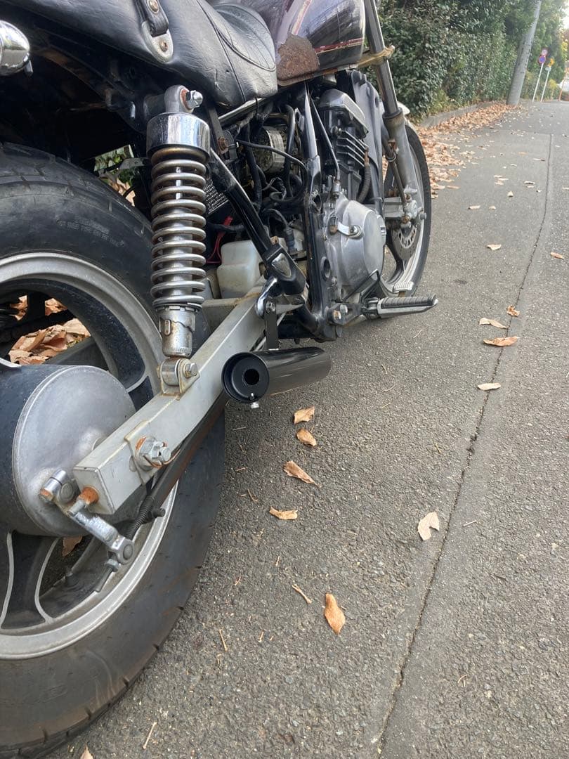 エリミネーター250se lxショート菅 ビート風 ワンオフ カワサキ 旧車