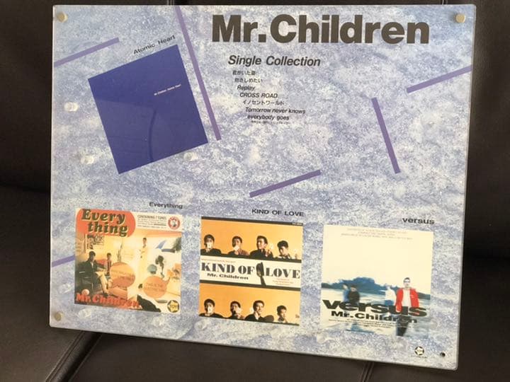 Mr.Children CD販促パネル Mr Children ミスチル 非売品グッズ(CD仕切り板・チラシ・フライヤー
