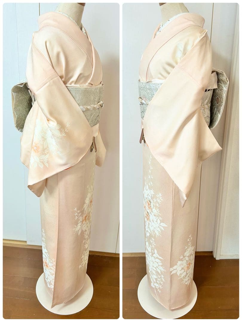 正絹訪問着 裄丈長め フルセット4点 入学式 七五三 お宮参り - メルカリ