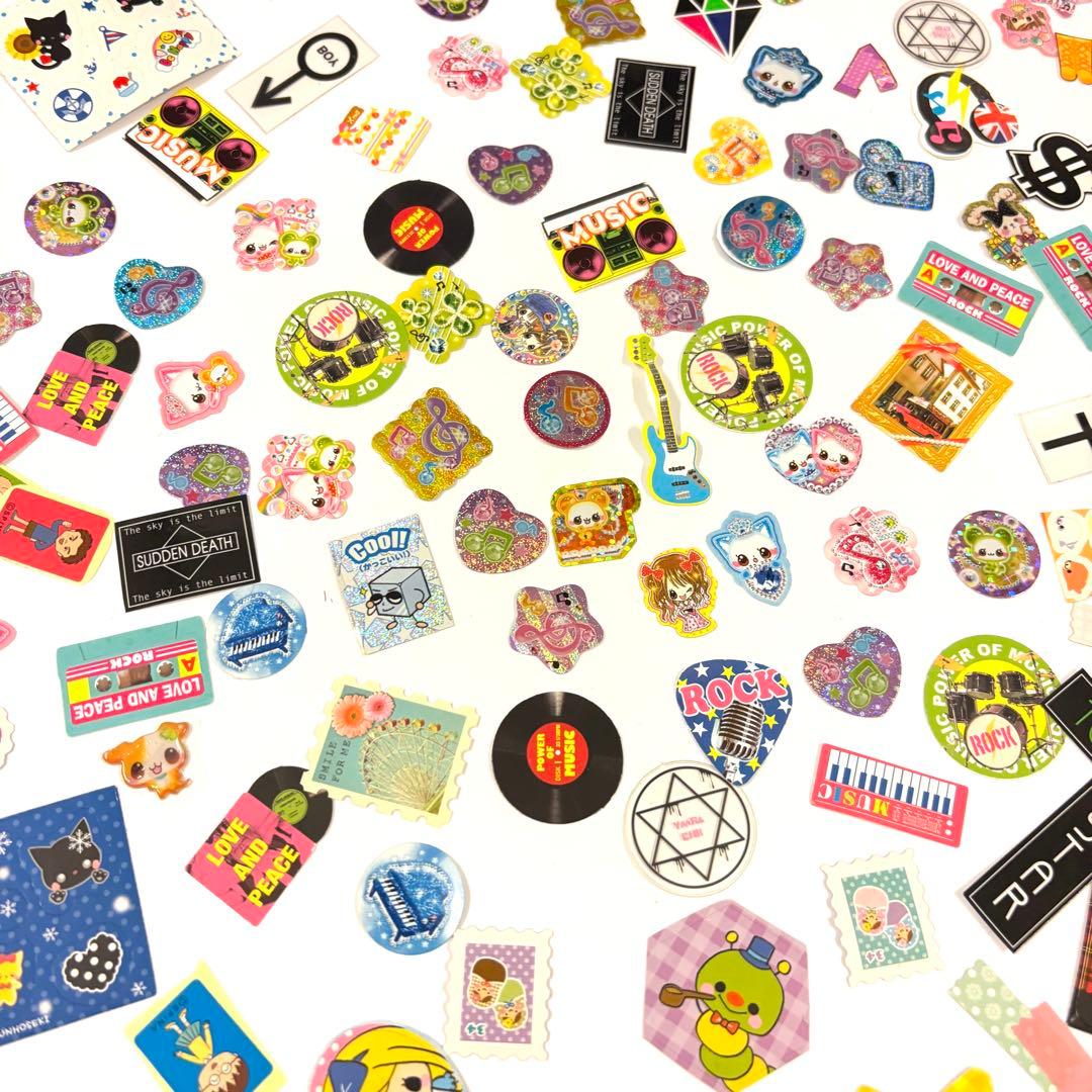 ⭐︎平成レトロフレークシールまとめ売り⭐︎ Dセット 100枚以上