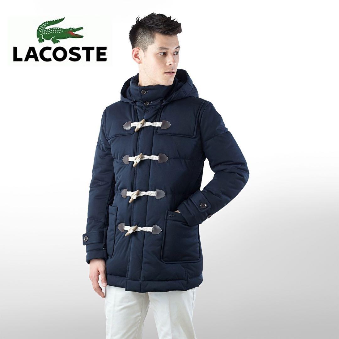 LACOSTE ラコステ メンズ ダッフルダウンコート ネイビー Mサイズ