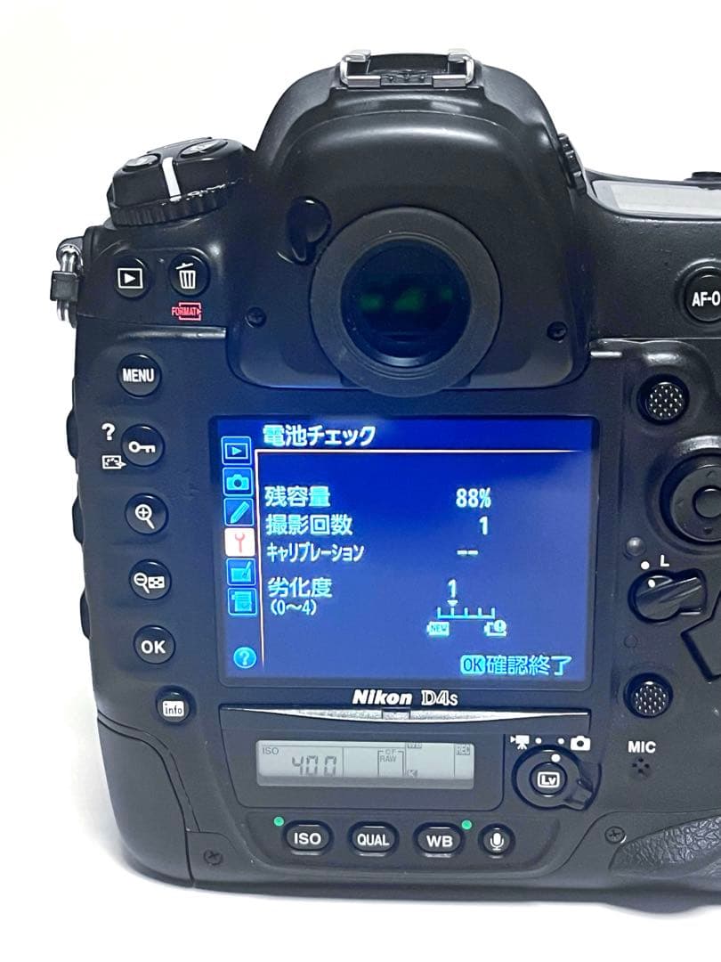Nikon D4S デジタル一眼レフカメラ シャッター回数47000回 - メルカリ