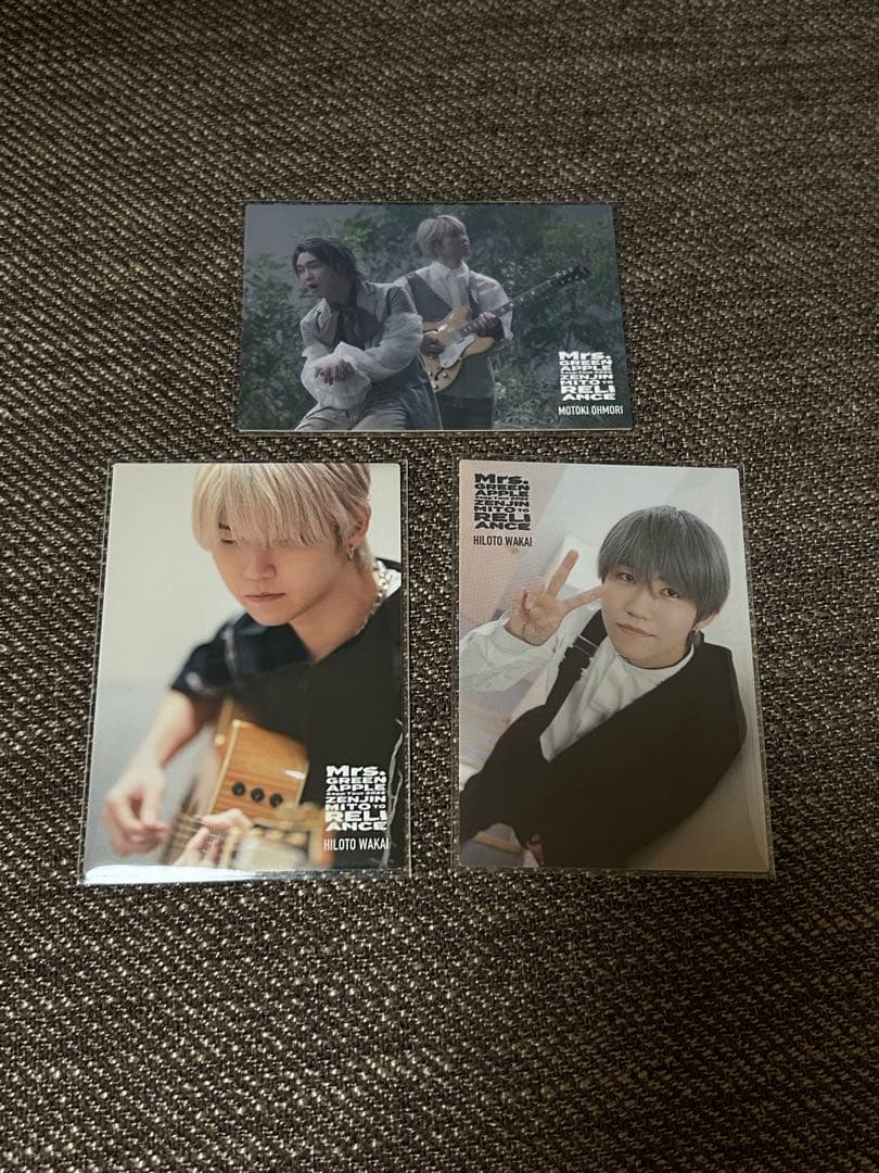 Mrs. GREEN APPLE 若井滉斗 フォトカード リライアンス - メルカリ