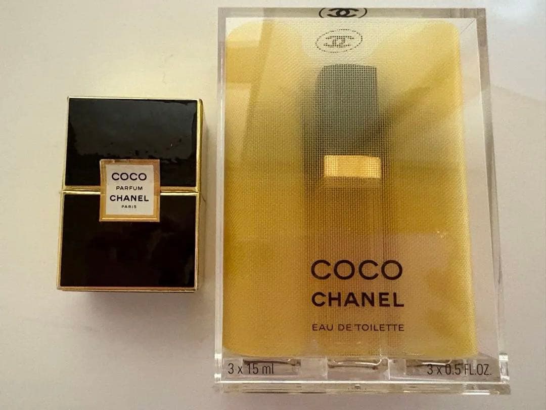 COCO CHANEL オードゥ トワレット3×15ml 香水7ml セット - メルカリ