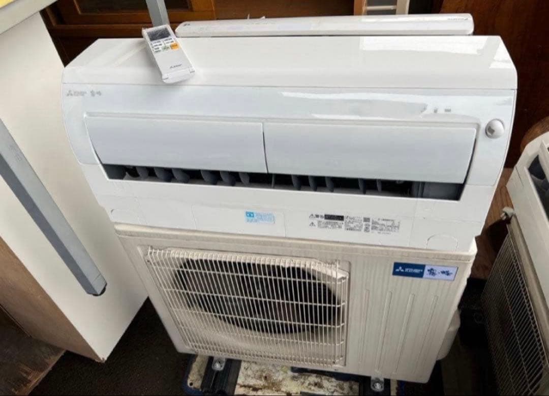 【高年式】2021年式 6.3kw 三菱 エアコンMSZ-BXV6321S-W