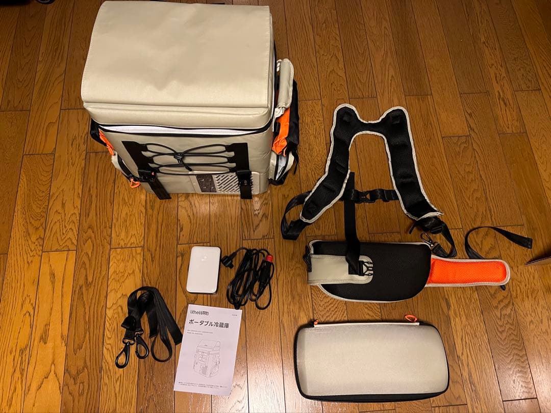 Litheli FrozenPack ポータブル冷蔵庫 15分で即冷凍！-20℃を自由に持ち運べるポータブル冷蔵庫FrozenPackが